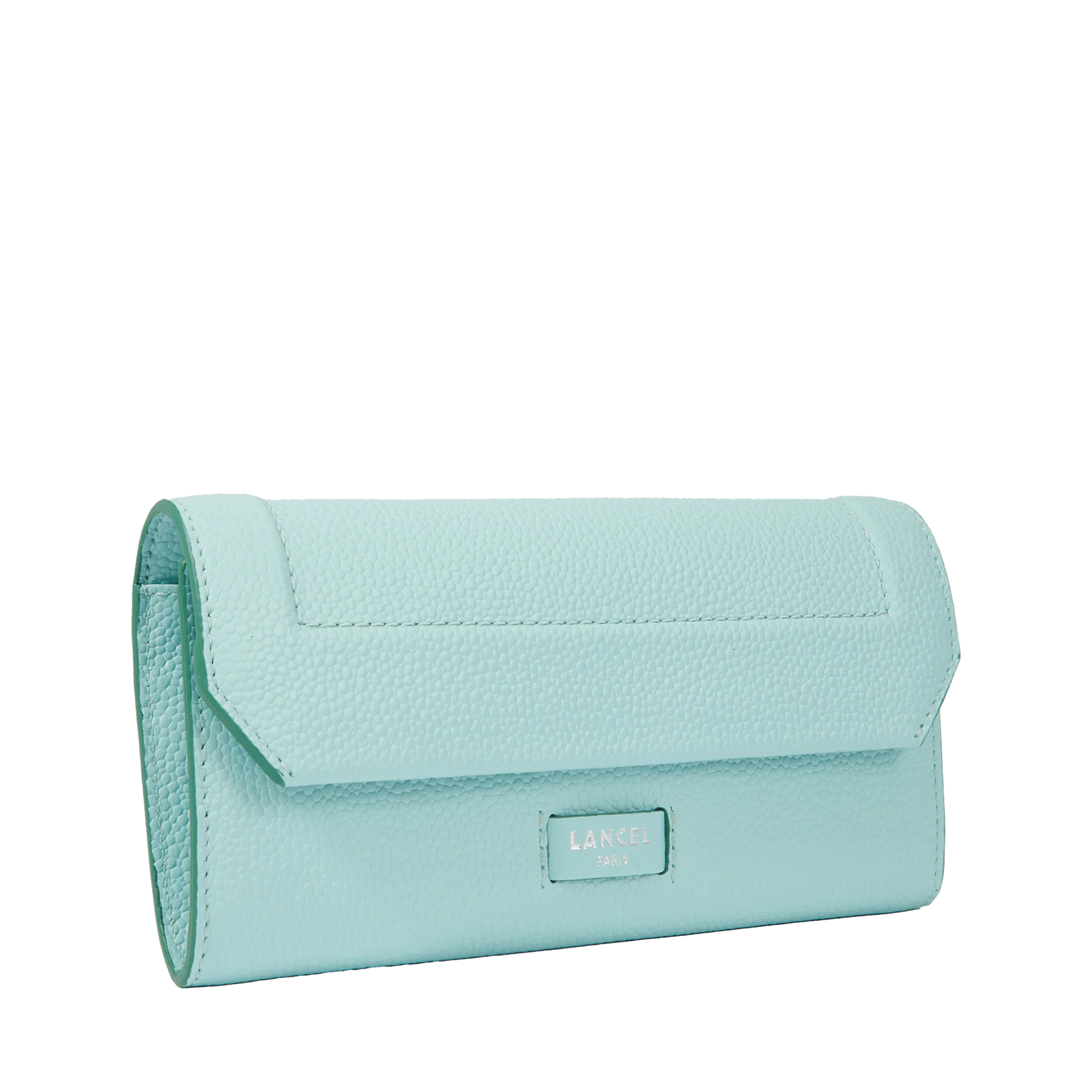 Compact wallet Ninon de Lancel-Menthe/Emeraude