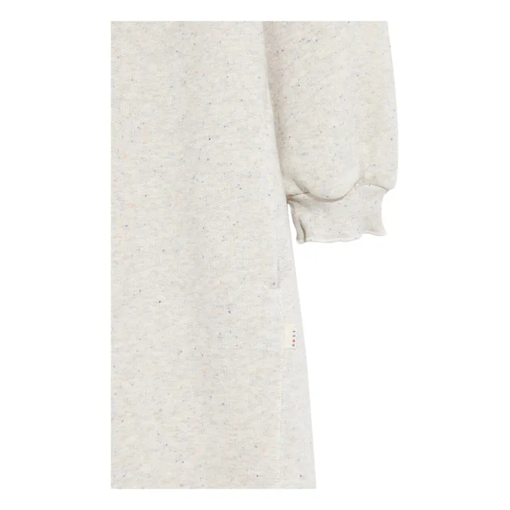 Bellerose Robe Sweat Fadola Chiné | Gris chiné