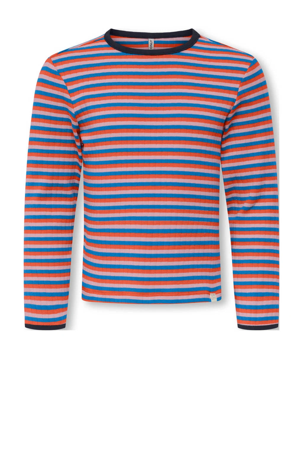 KIDS ONLY MINI longsleeve lila rib gebreid