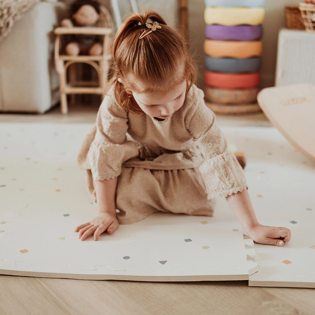 play&go 3-in-1 foam speelmat tiloo - worldmap - 120x180 cm