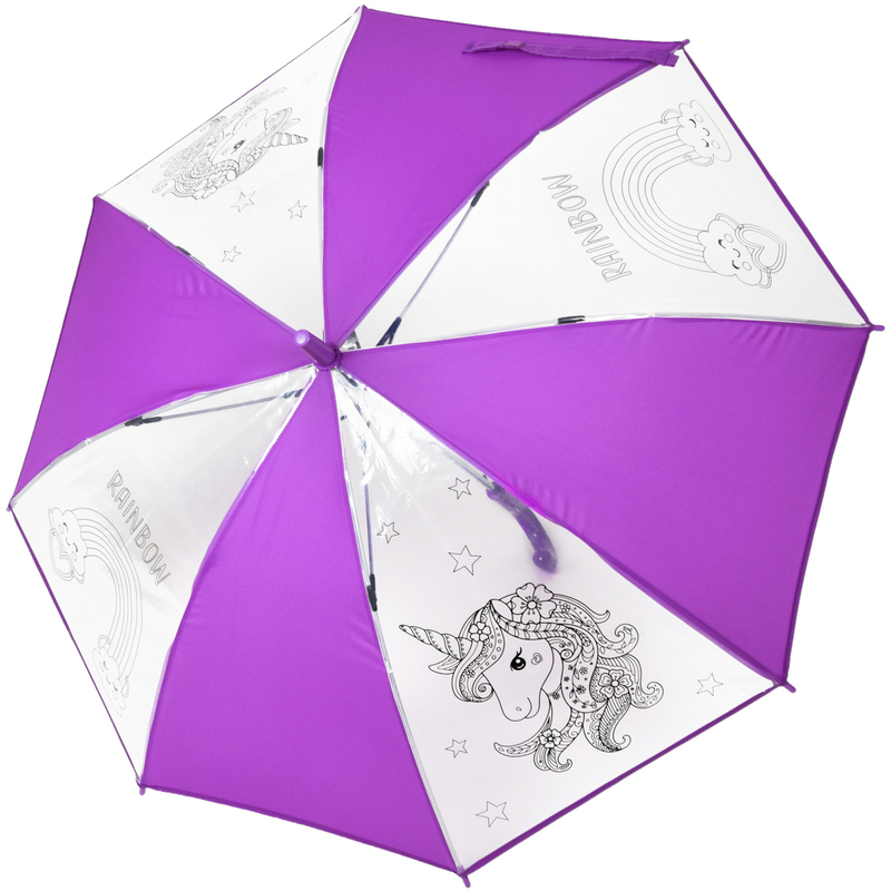 Strotz Regenschirm Mia Matic Mandala, Einhorn