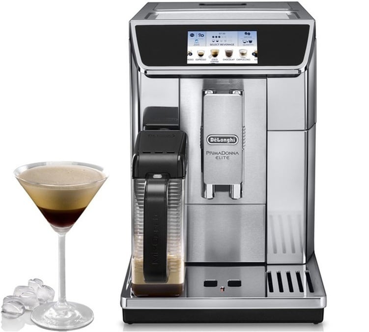 DELONGHI PrimaDonna Elite Expérience ECAM 650.85 MS Garantie 5 ans Coloris:Inox