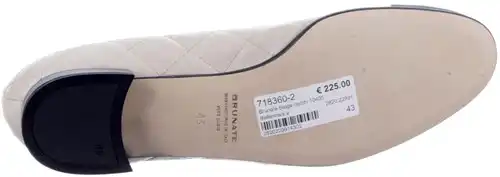 Brunate beige combi 10405 - maat 44 ballerina beige combi - maat 44 Calandschoen
