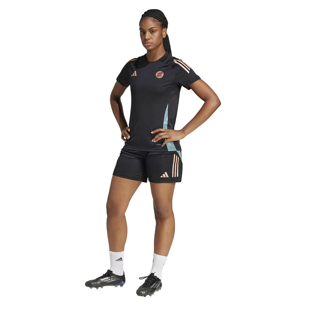 adidas FC Bayern 24/25 Tiro Training Damen T-Shirt mit kurzen Ärmeln