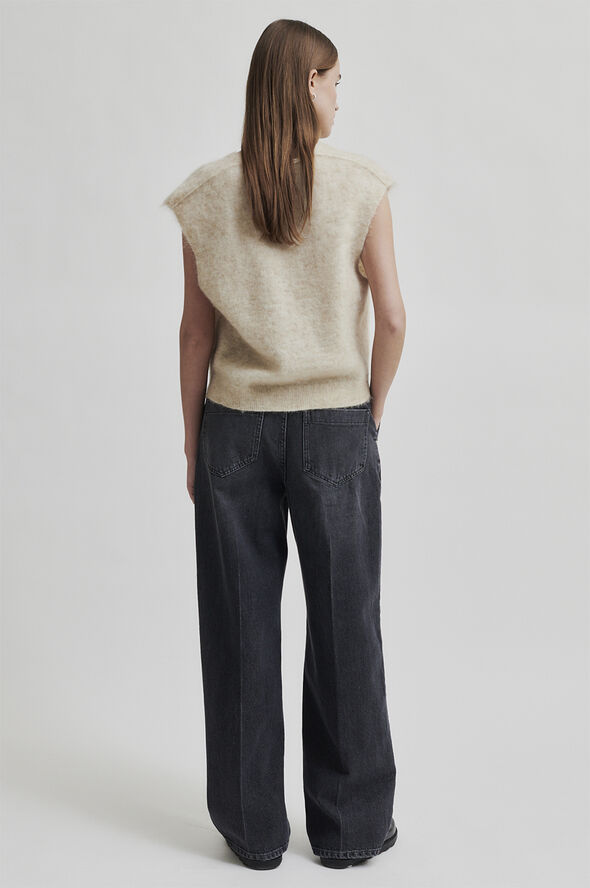 Second Female Andorra Denim Jeans Dark grey denim