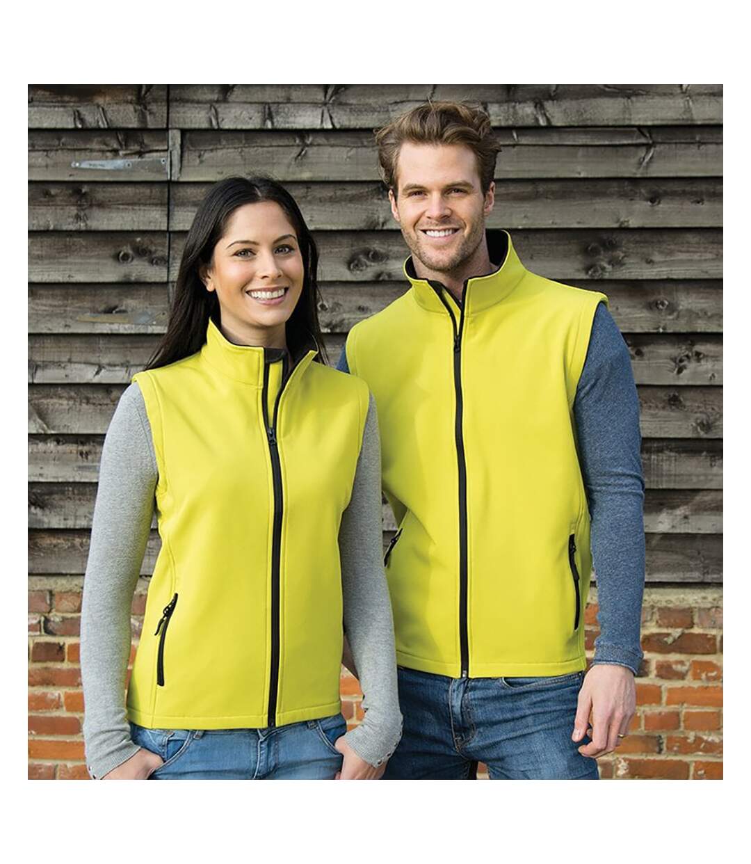 Result - Veste softshell sans manches - Femme (Jaune/Noir) - UTRW3698