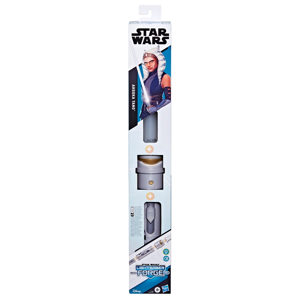 Star Wars Lightsaber Forge Ahsoka Tano Weißes Lichtschwert mit Sound und Lichteffekten