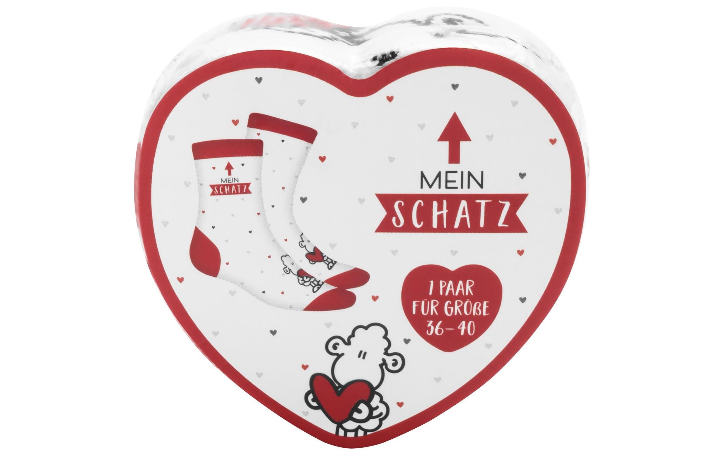 Socken Mein Schatz Grösse 36 - 40Zaubersocken