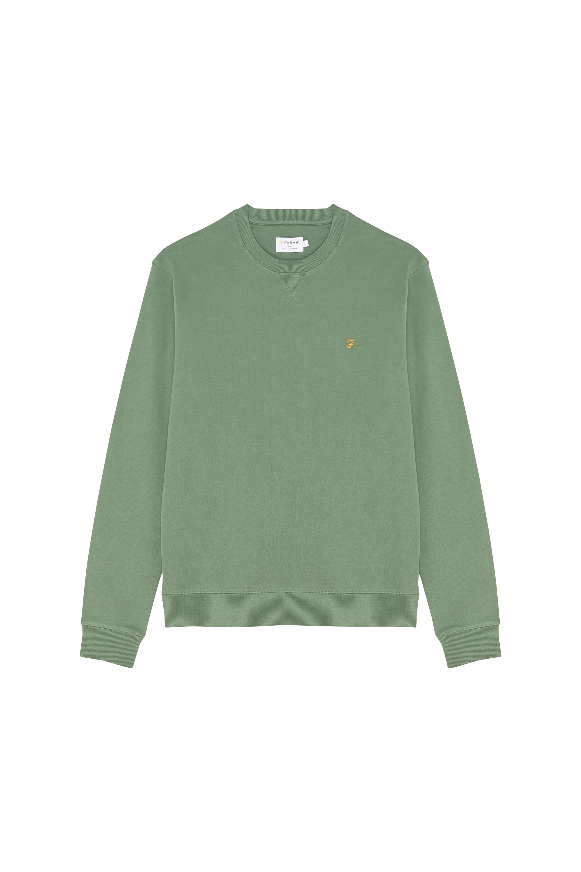 FARAH Sweatshirt  TIM NEW CREW Vert