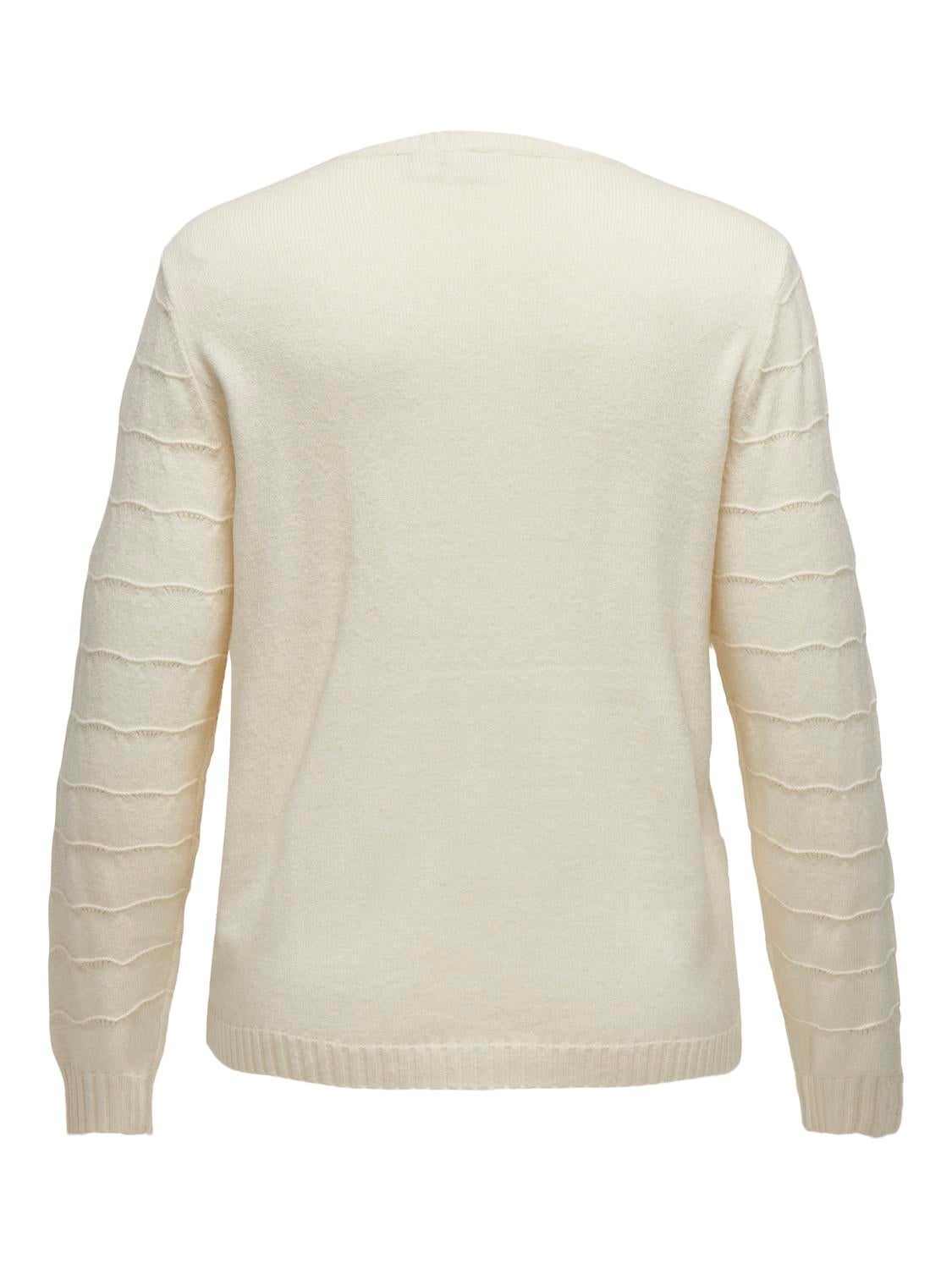 CARKATIA Strickpullover Whitecap Gray