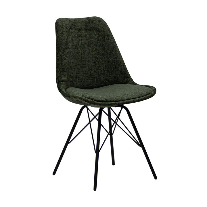 Eetkamerstoel - Bren groen | Industrieel design