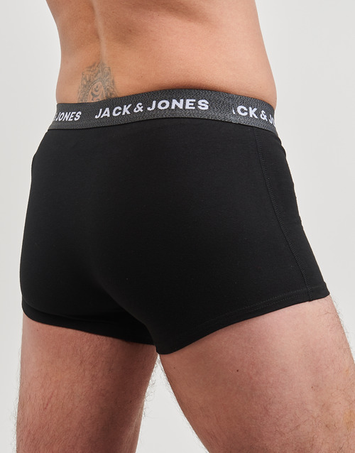 Jack & Jones - JACHUEY TRUNKS 5 PACK - Noir