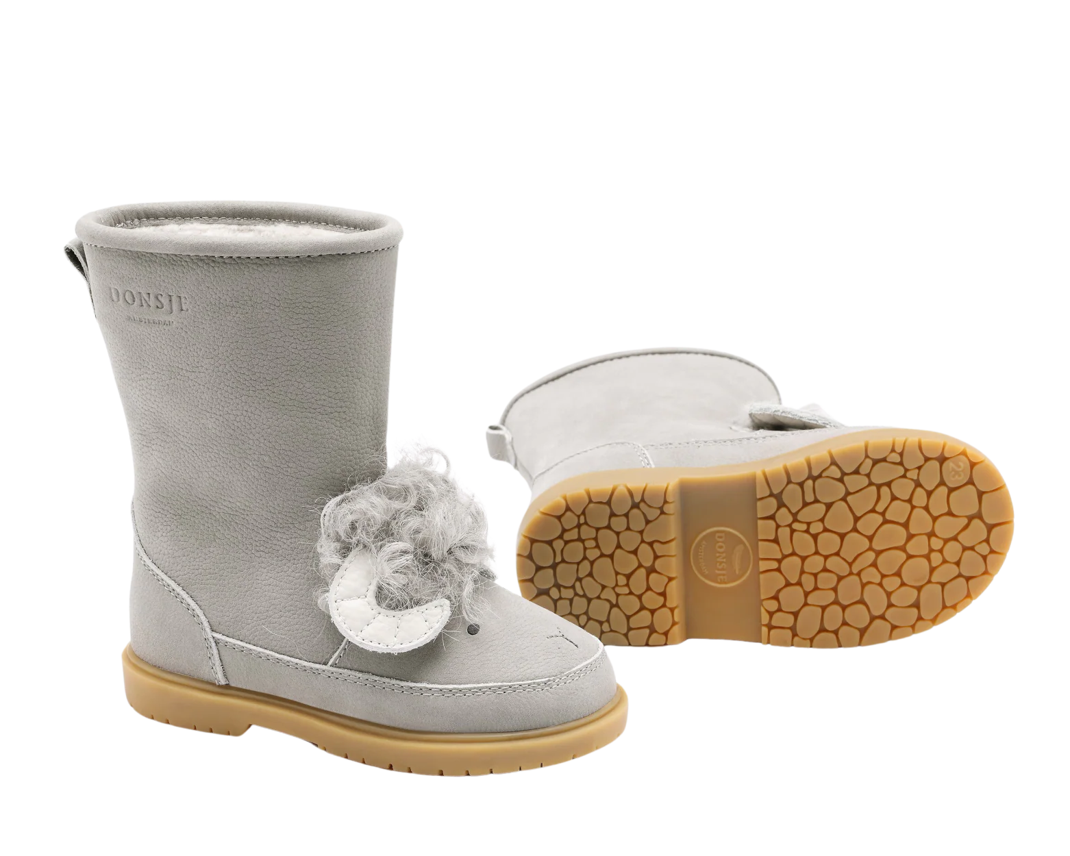 Wadudu Exclusive Boots | Ram | Light Grey Betting Leather