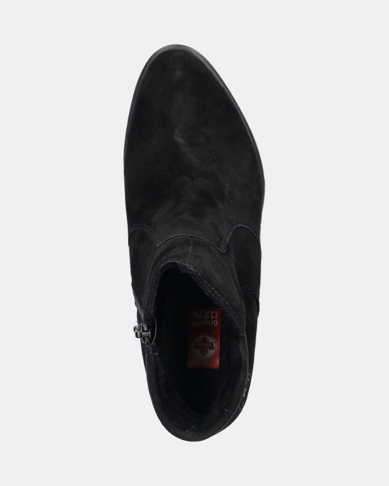 Rieker Rits- & gesloten boots  - zwart