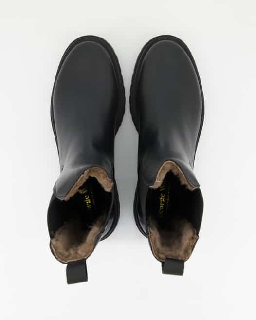 George Watts Beatles NC18 Chelsea Boots in Schwarz