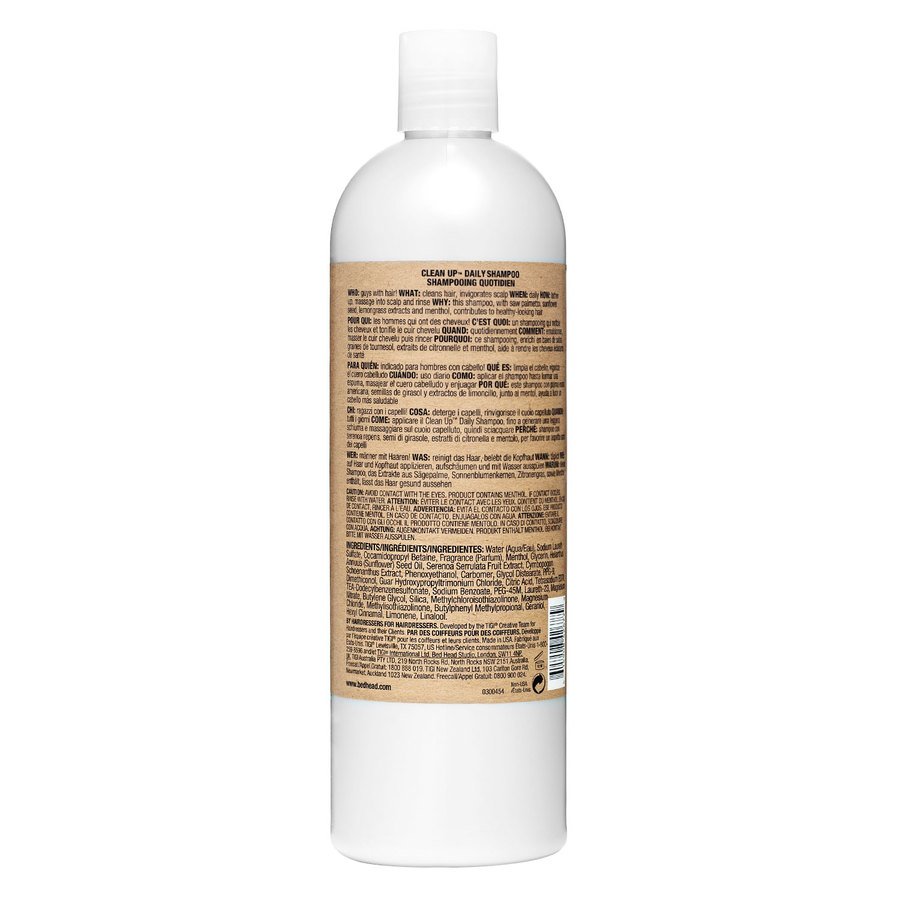 Tigi Bed Head For Men Clean Up Daily Shampoo 750ml