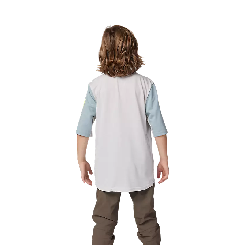 FOX Ranger Aviation Drirelease cykeltrøje Gunmetal Grey junior