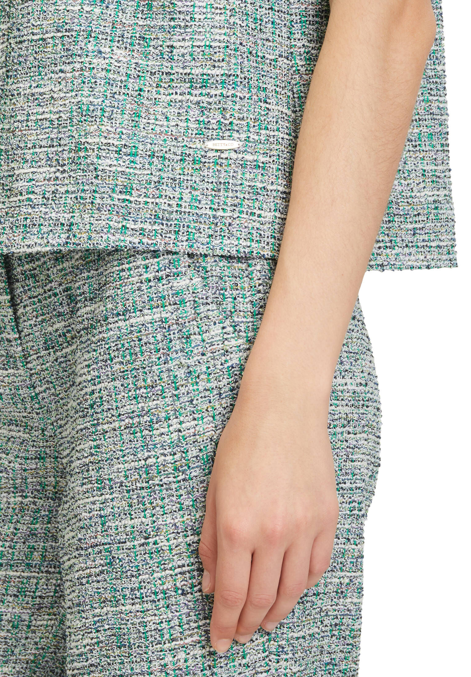 Betty & Co| Damen Sweatshirt mit Struktur