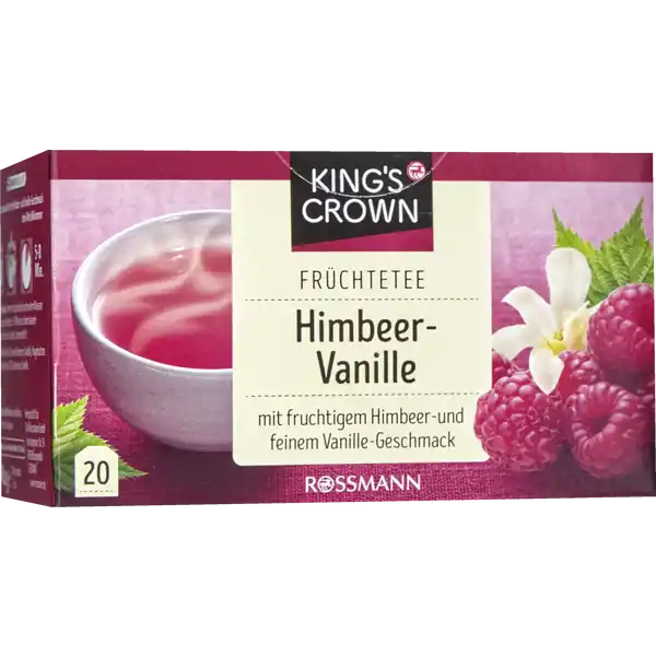 Früchtetee Himbeer-Vanille