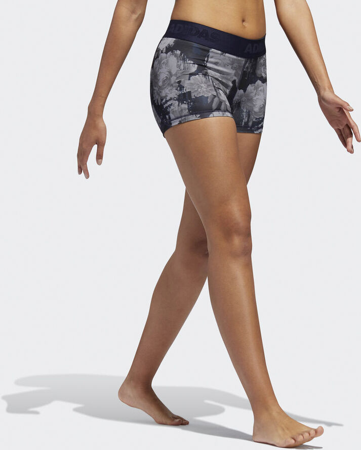 adidas Alphaskin Sport Floral Short Tights Sort