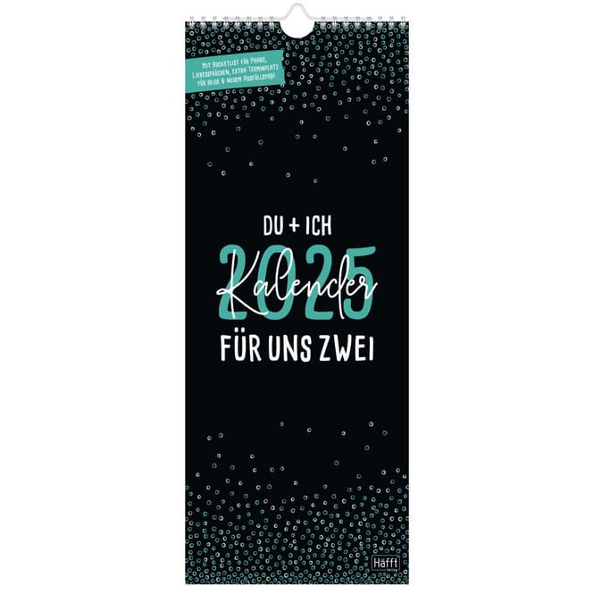 Häfft - Du + Ich  - Kalender 2025 - Für uns zwei