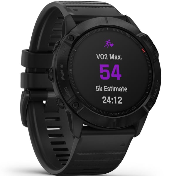 Montre cardio GPS GARMIN FENIX 6X PRO BAND BLACK W/BLACK