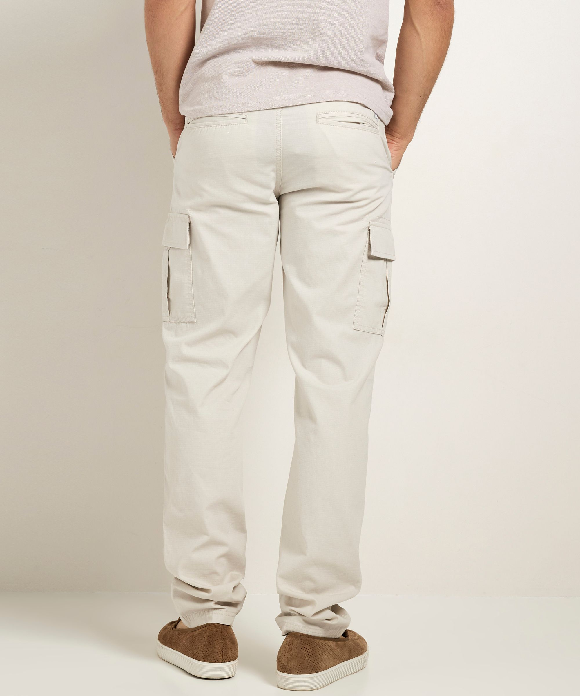 regular fit cargo broek