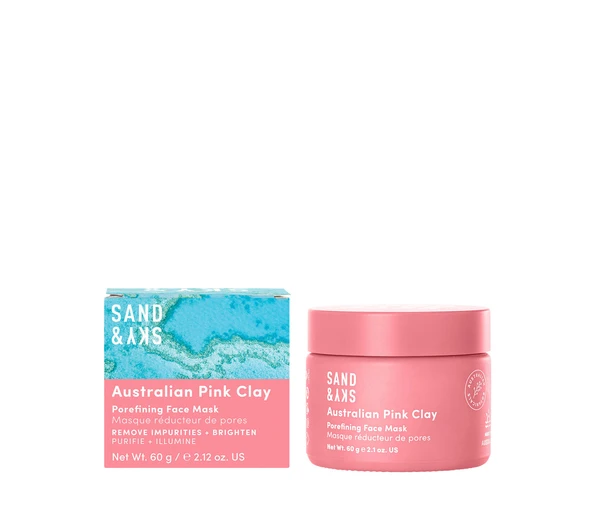 SAND & SKY Australian Pink Clay Porefining Face Mask