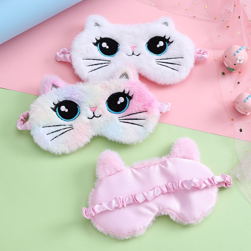 Klas 302 - Katten Chenille Slaapmasker
