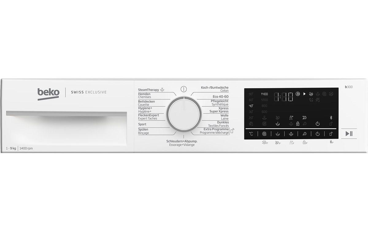 Waschmaschine WM325 Links<br>Frontloader mit 9 kg Ladekapazität