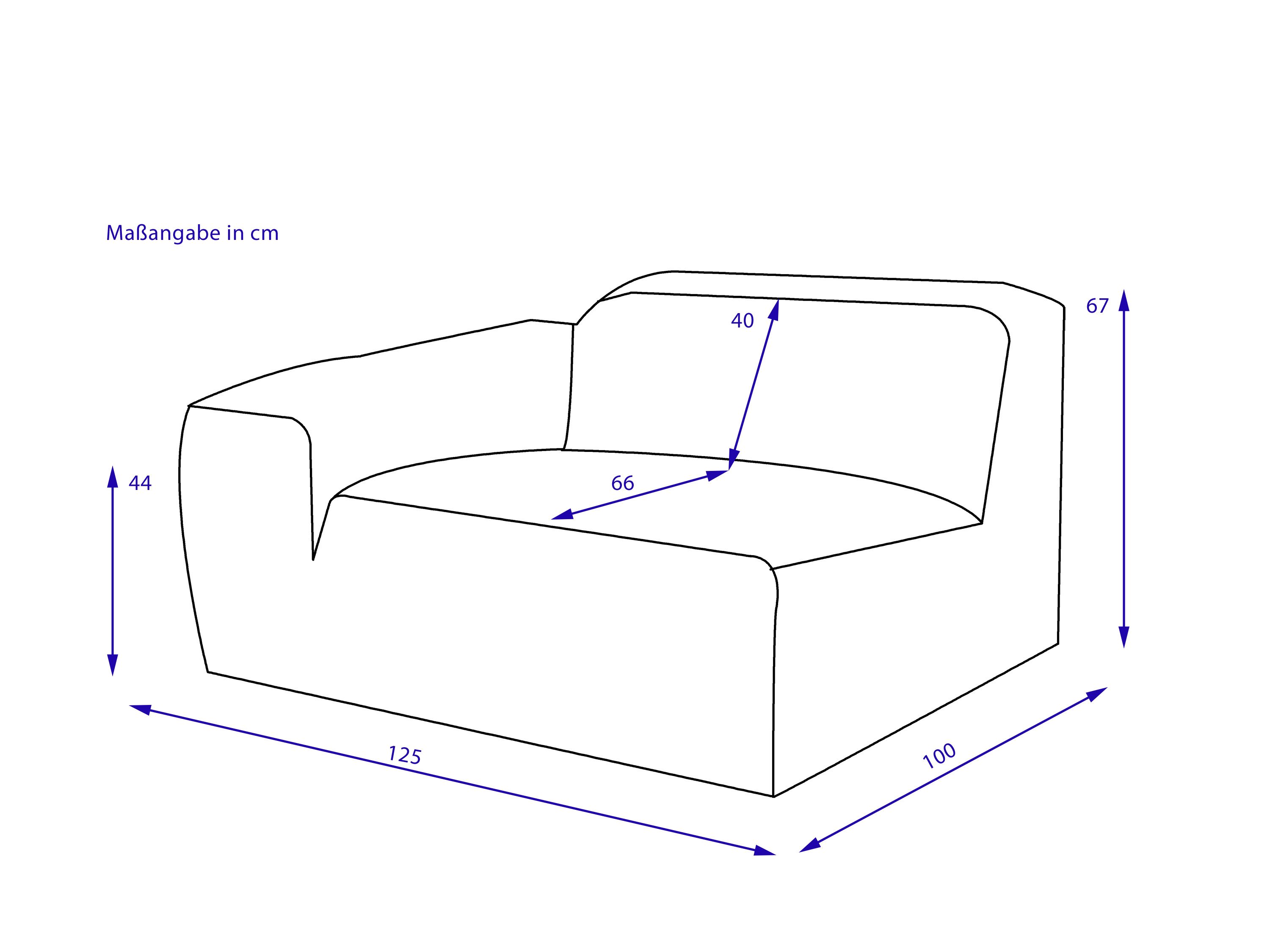 Sofaelement SANSIBAR BERGEN