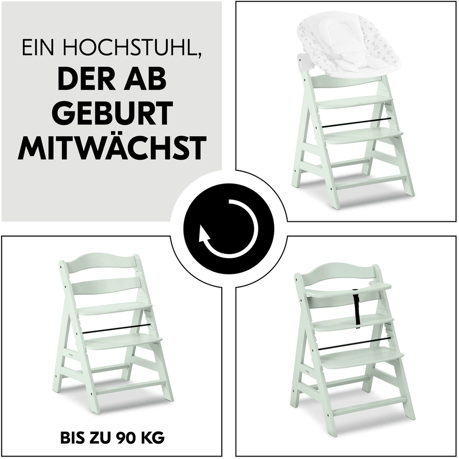 hauck Hochstuhl Alpha Plus Mint