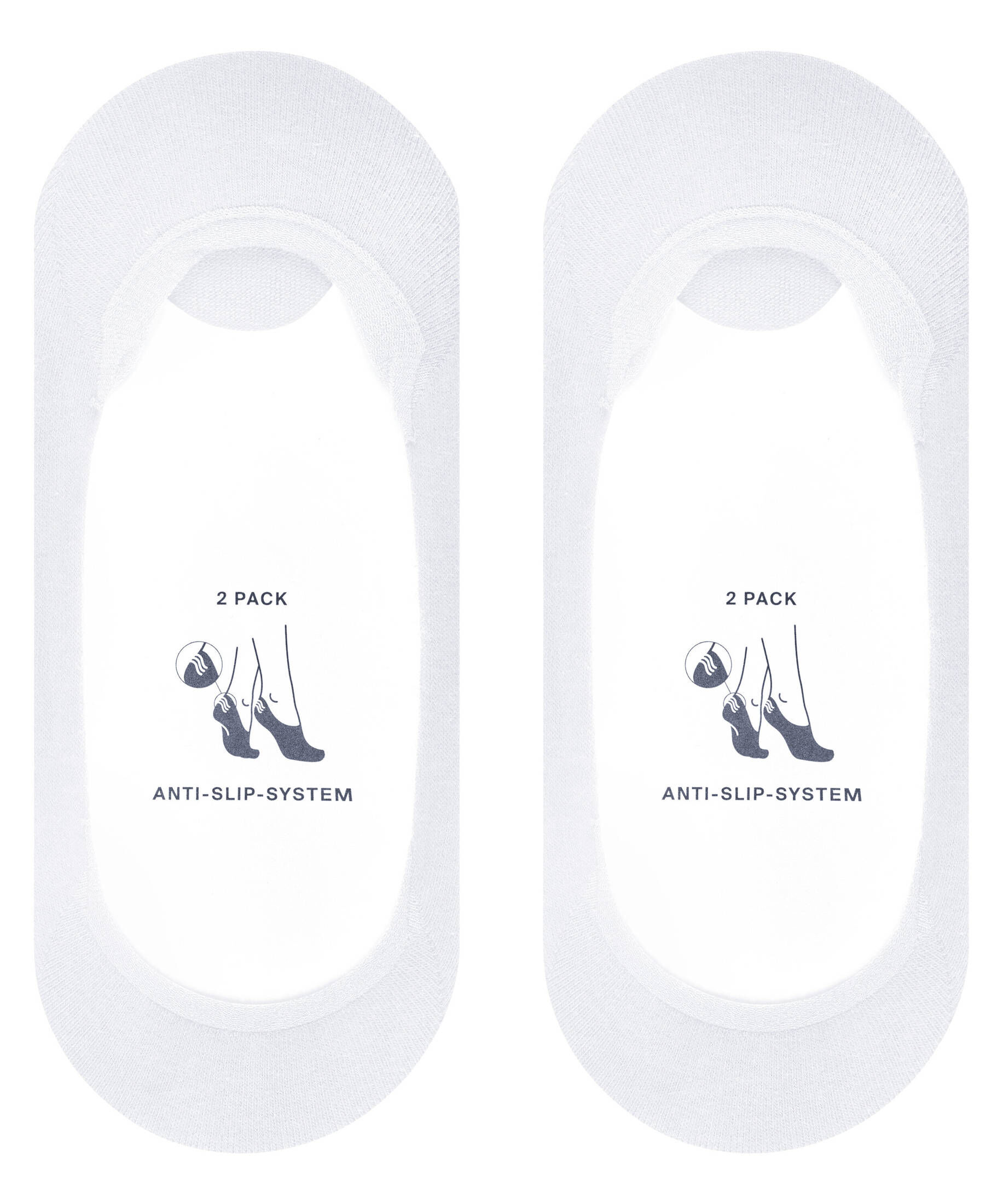 Esprit| Damen Füßlinge Solid Low 2-Pack