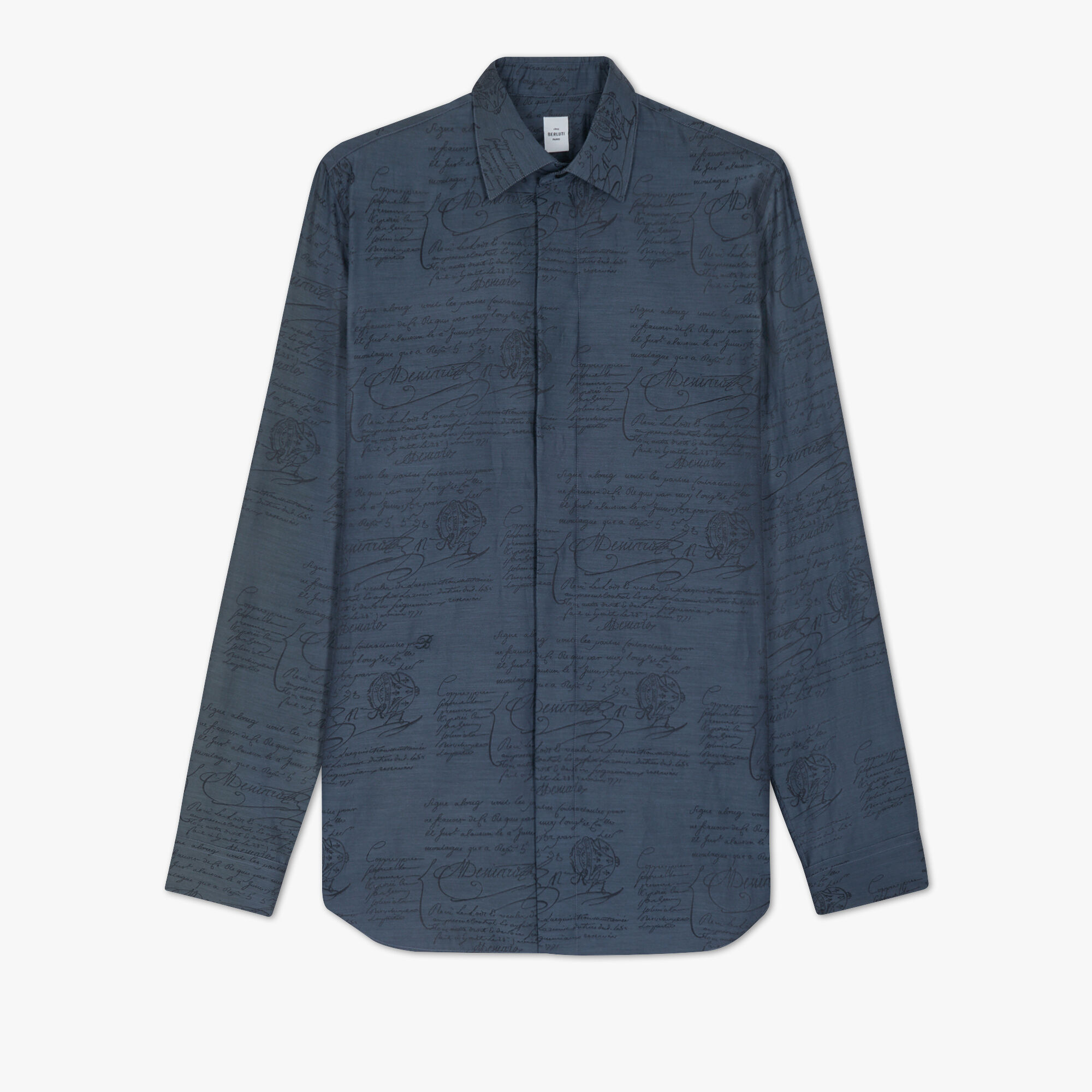 Chemise Andy En Coton Et Soie Scritto