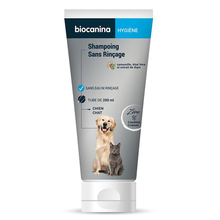 SHAMPOING HYGIENE SANS RINCAGE 200ml Hygiène Biocanina