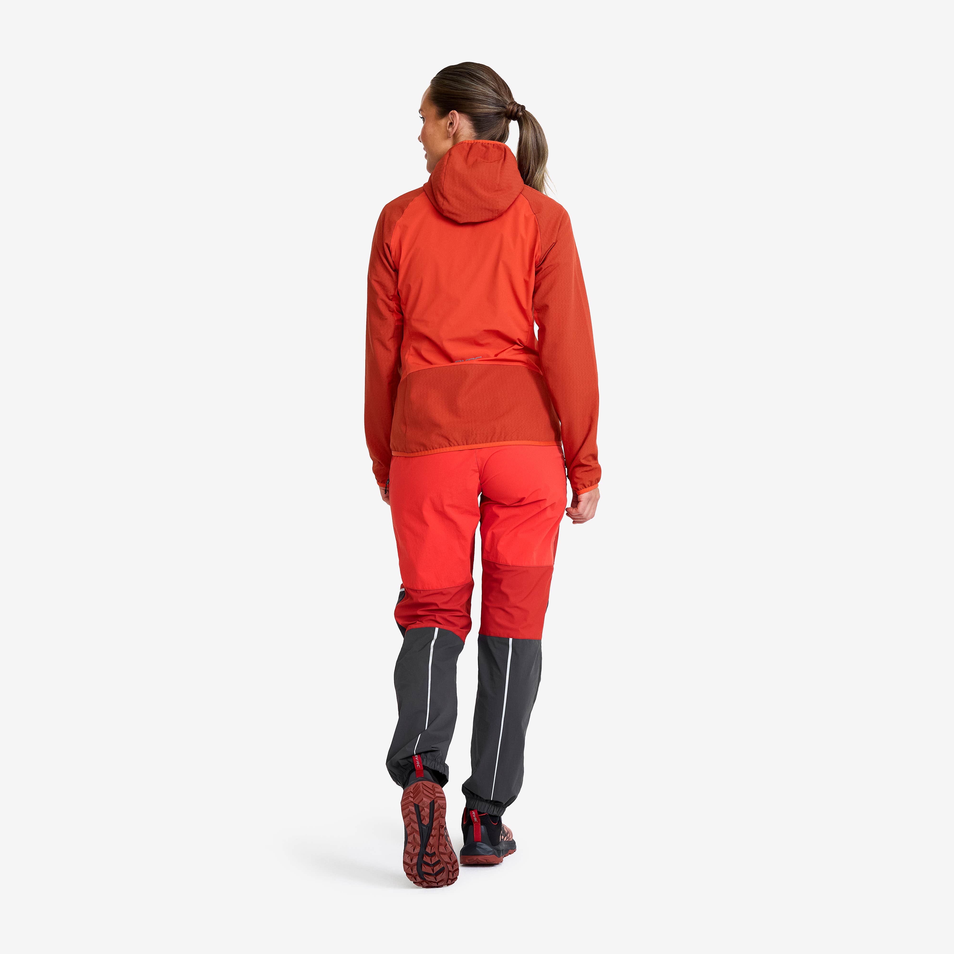 Distance Pro Wind Jacket Dame Aurora Red/ Bossa Nova