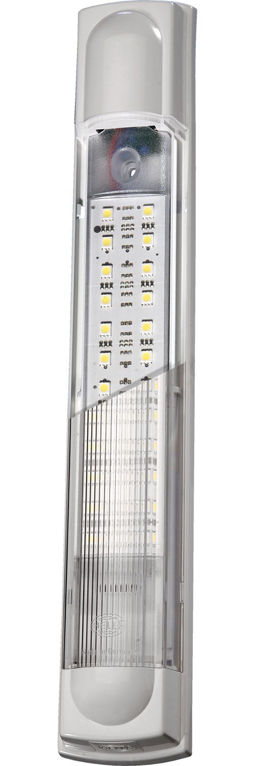 Hella LED Innenraumleuchte / Deckenleuchte mit Schalter 12 / 24 V 12 LEDs