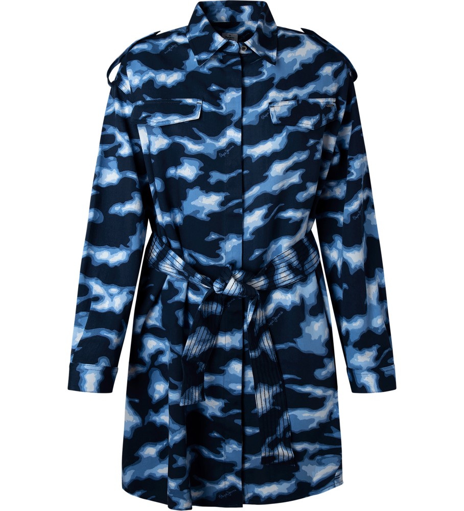 Vestido azul Pepe Jeans Burnet