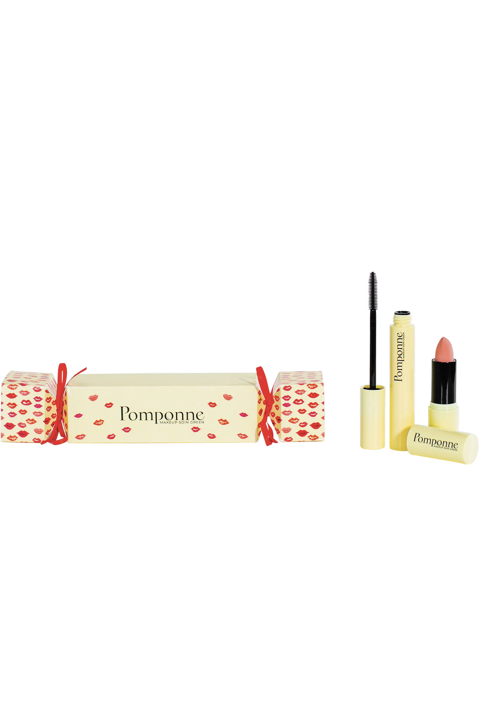 Pomponne Cracker duo rouge à lèvres & mascara naturels