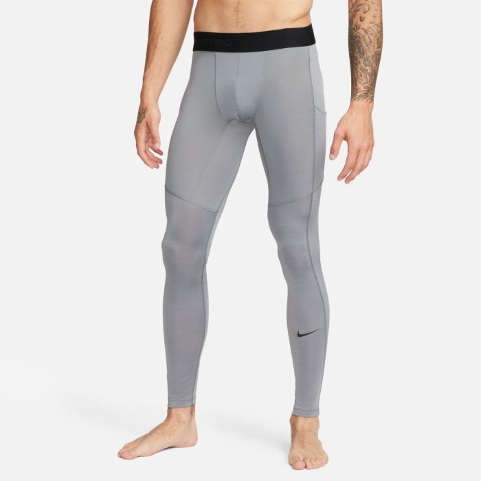 Nike Herre Lange tights Dri-FIT Pro Tights Grå