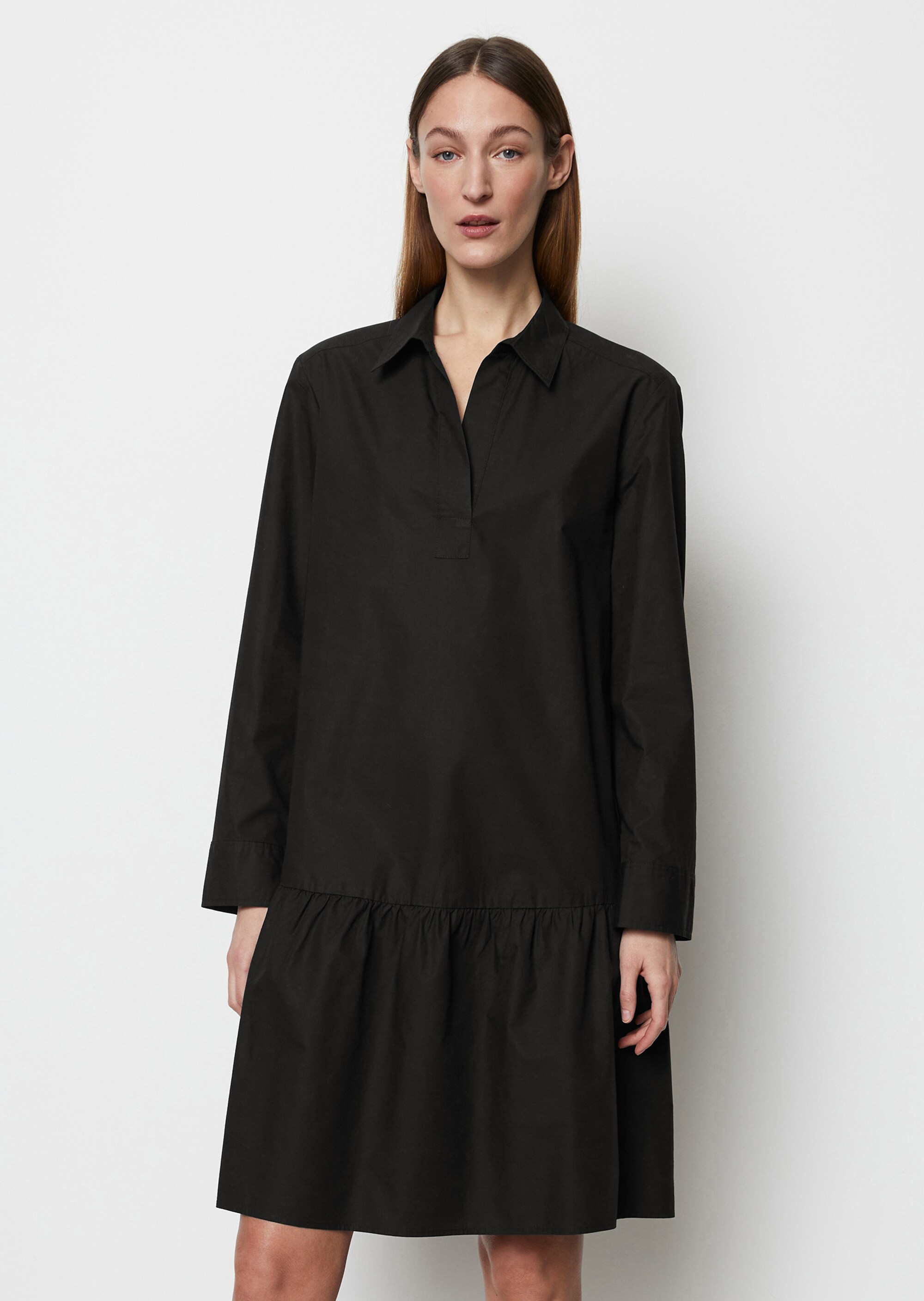 Blusenkleid relaxedaus Organic-Cotton-Lyocell-Mix