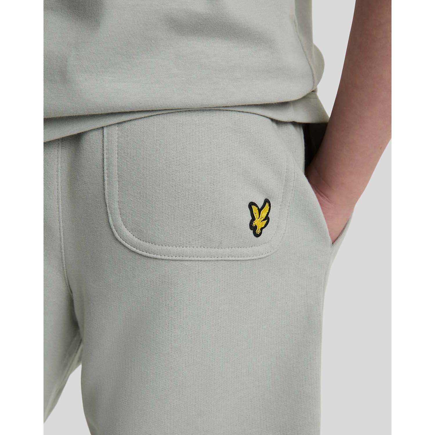 Lyle & Scott  Script Embroidered Sweat Short Kids