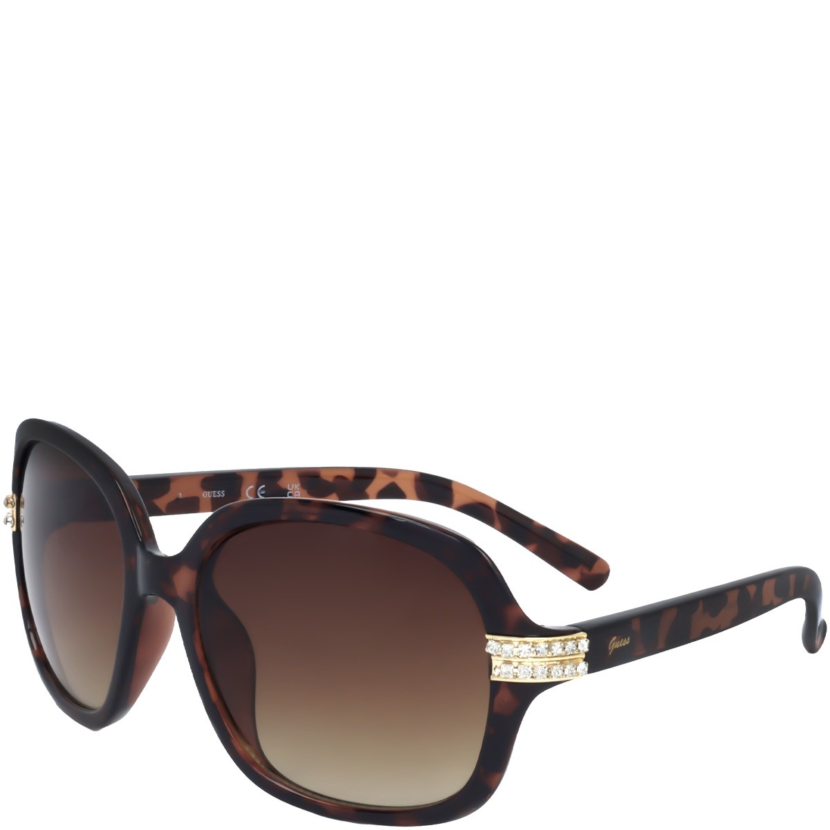 Guess - Lunettes de soleil - Catégorie 2 - Marron