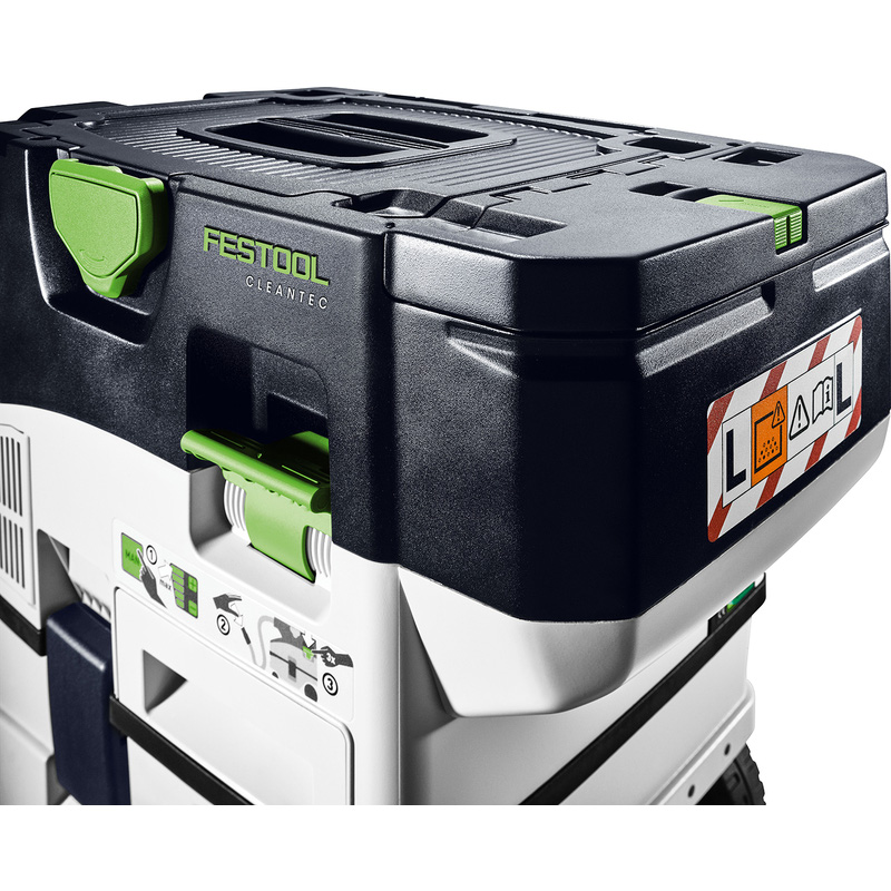 Festool CTLC MIDI I-Basic mobiele accu nat-/droogzuiger(body) 2x 18V Li-ion 15L