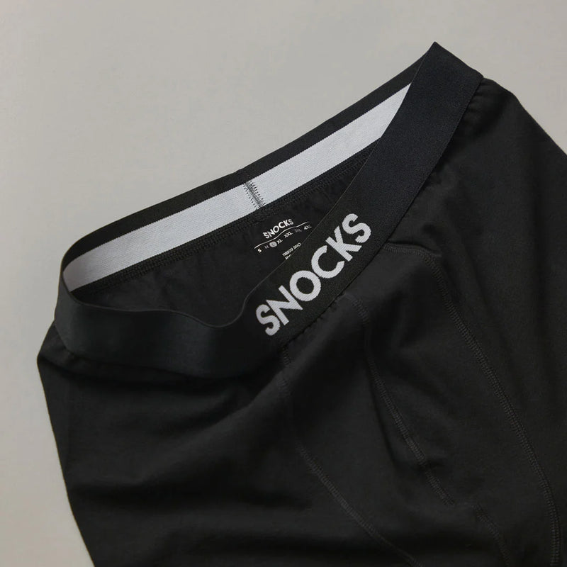 Lange Premium Boxershorts Schwarz
