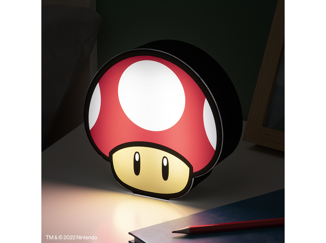 LUZ SUPER MARIO MUSHROOM