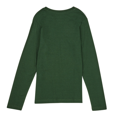 Jack & Jones - JJWARRIOR TEE LS CREW NECK - Vert