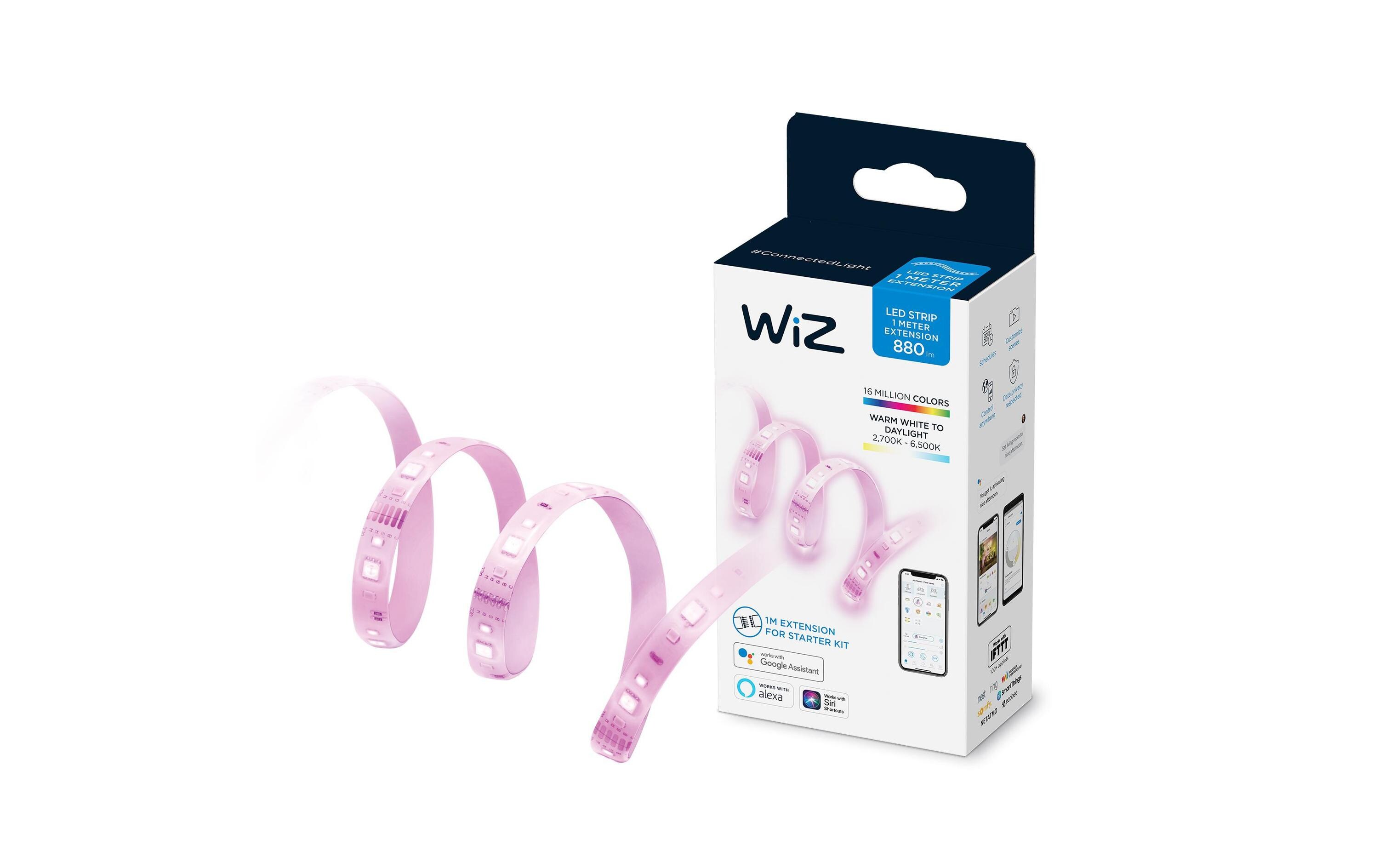 LED Stripe 11W 1m Tunable White & Color ErweiterungSmartes Leuchtmittel, steuerbar über Bluetooth, Matter, WLAN