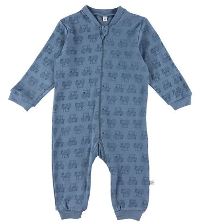 Pippi Baby Heldragt - Natdragt - 2 pak - Blåe Mirage