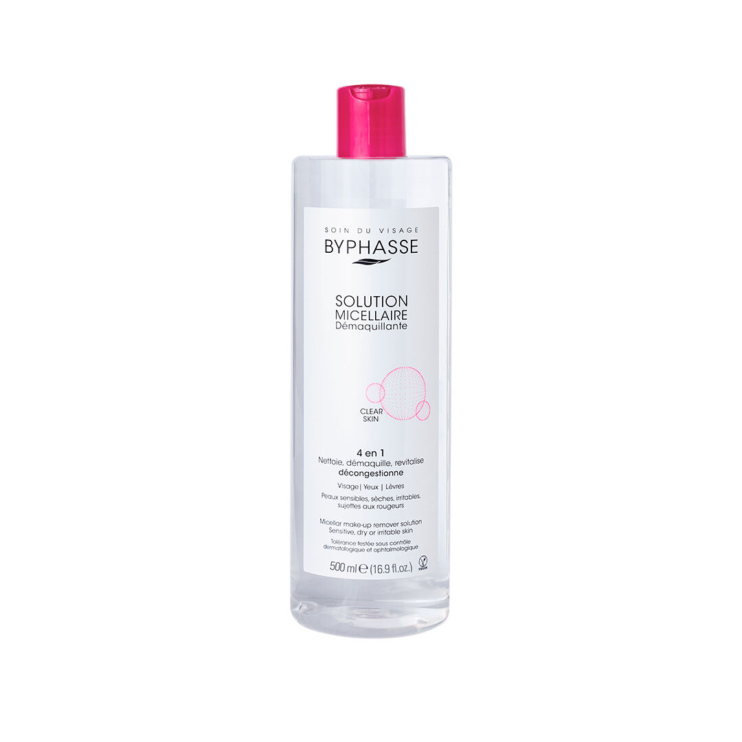 BYPHASSE  Solução Micelar Desmaquilhante - 500ml